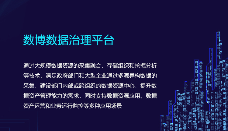 數(shù)博數(shù)據(jù)治理平臺(tái)